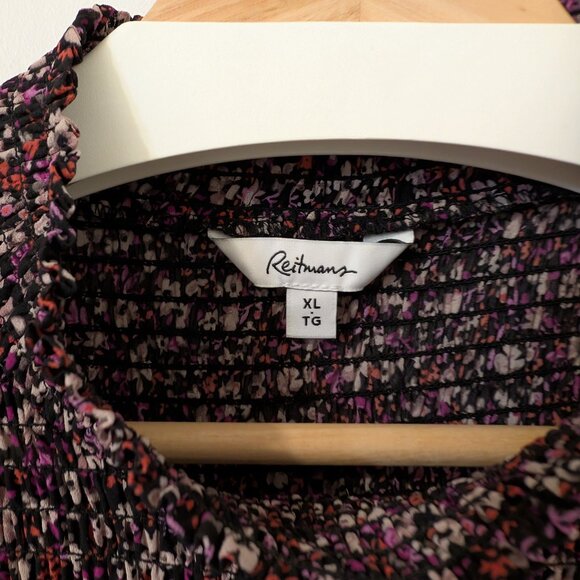 Ditsy Floral Smocked Swing Dress - Picture 5 of 8